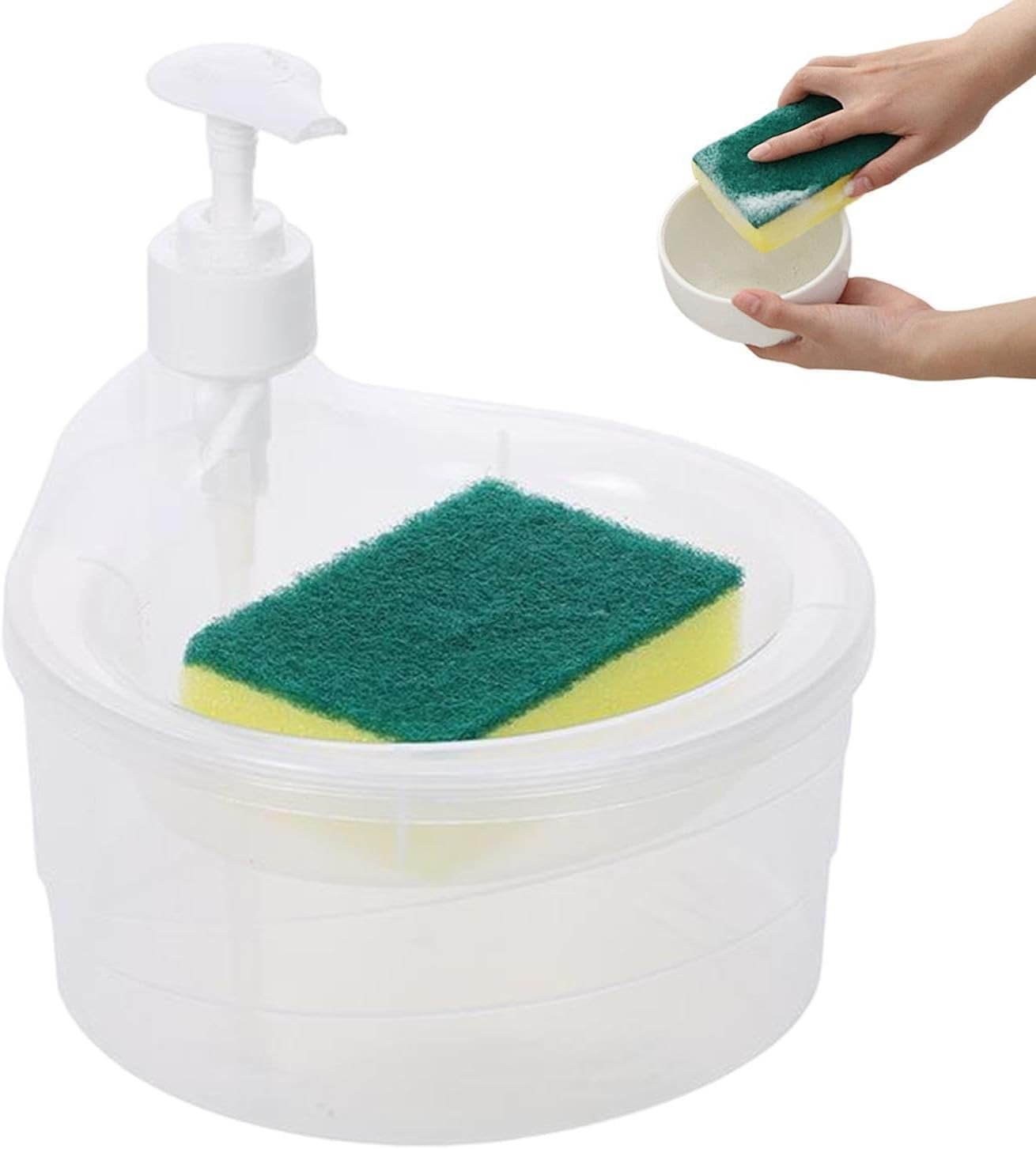Soap Dispenser and Scrubber Holder - Image 5