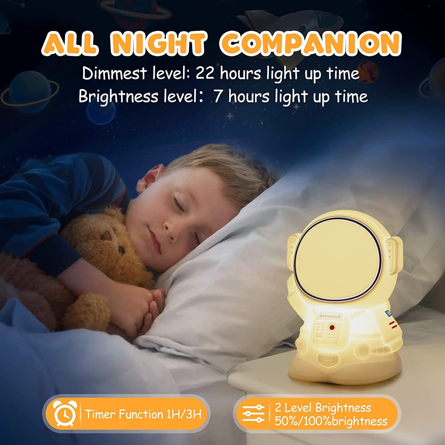 ASTRONUT SILICONE NIGHT LIGHT - Image 3