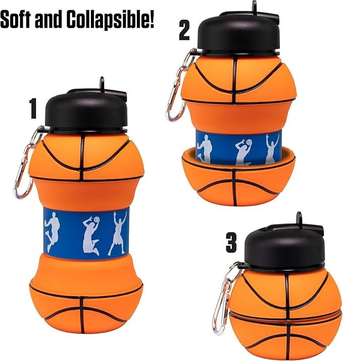 Basketball Water Bottle - Image 3