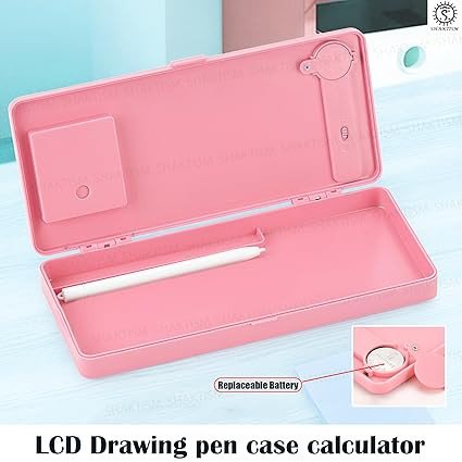 LCD Pencil Case with Calculator - Image 3