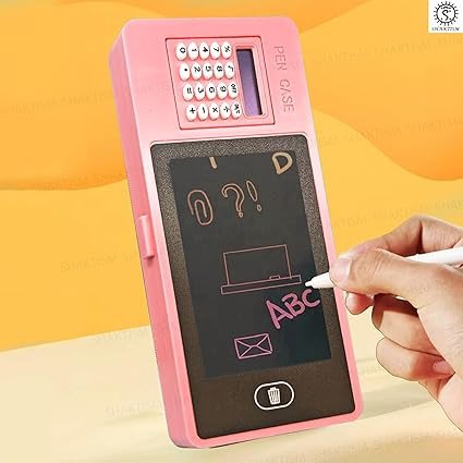 LCD Pencil Case with Calculator - Image 2